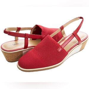 VANELI GREER  Wedge Slingback Shoes / Size 11 Grandmacore